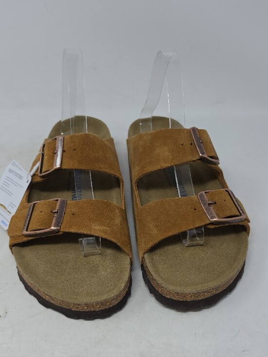 Birkenstock Arizona Soft Footbed Suede Leather Sandals - Mink Size 44=11 main image 7